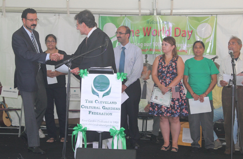 Oath of Citizenship at One World Day