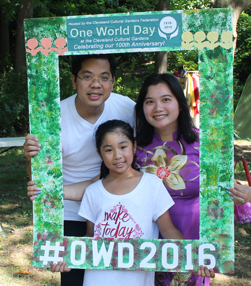 Vietnamese Cultural Garden on One World Day 2016