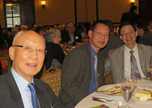 Anthony Yen at Confucius Institute table