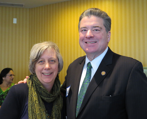 Kelli Perk and State Rep Tom Patton