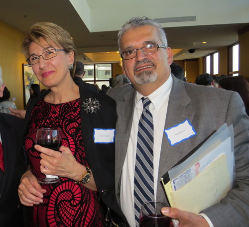 Liliana Bruckner and George Koussa