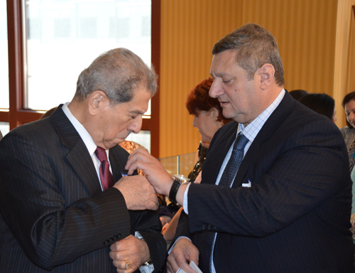 Abby Mina and Pierre Bejjani