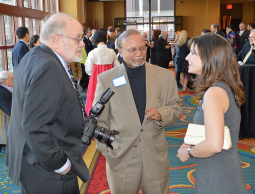 Harry Weller, Asim Datta and Jennifer Fierbrand