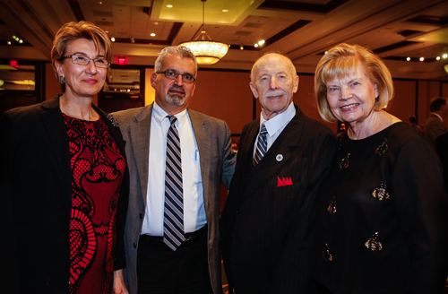 Liliana Bruckner, George Koussa, August Pust and Ingrida Bublys