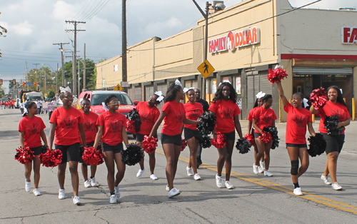 Glenville High School Cheerleaders