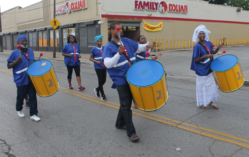 Drummers at Glenville Parade