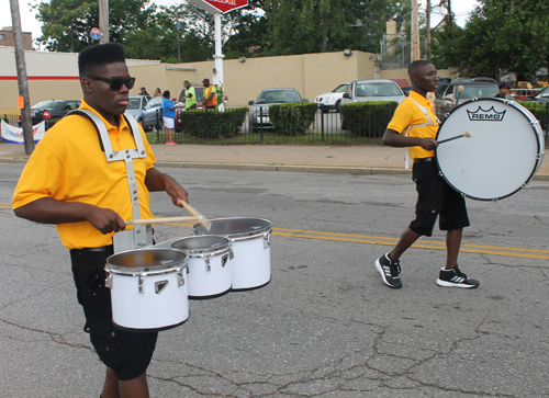 Drummers at Glenville Parade