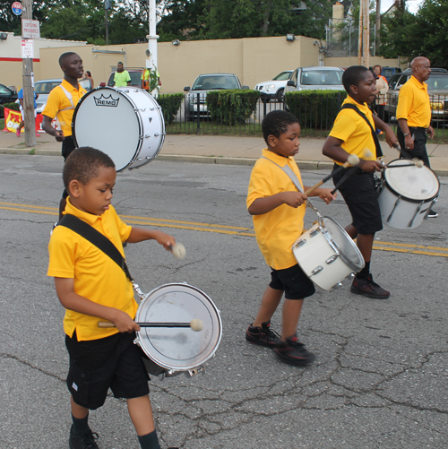 Drummers at Glenville Parade