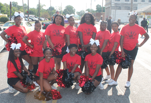 Glenville High School Cheerleaders