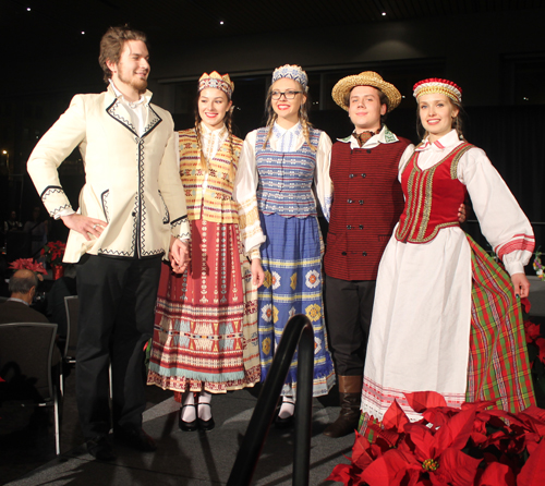 Fashions from Lithuania at Cleveland multicultural party