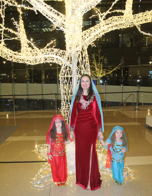 Turkish mother and daughters