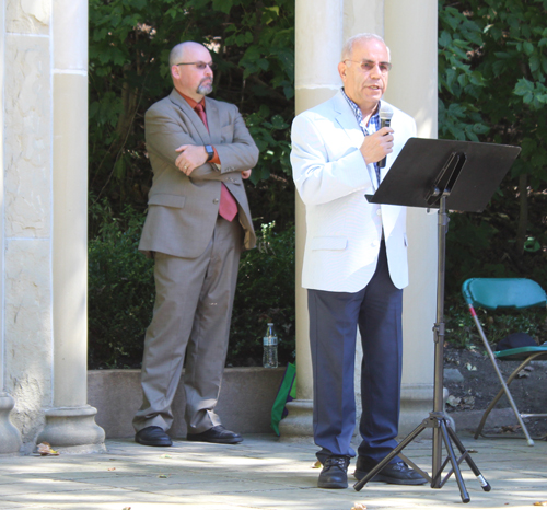 Dr. Wael Khoury, President of the Cleveland Cultural Gardens Federation