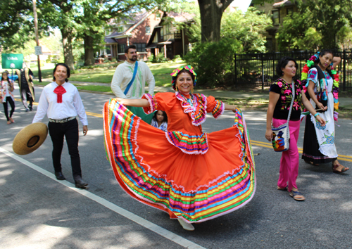 Mexico in the Parade of Flags at 2018 One World Day