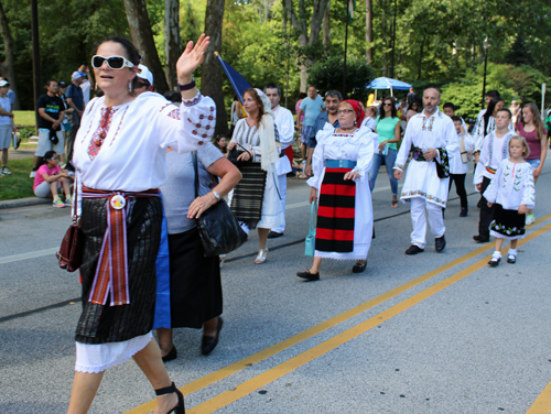 Romanian Garden in the Parade of Flags at 2018 One World Day