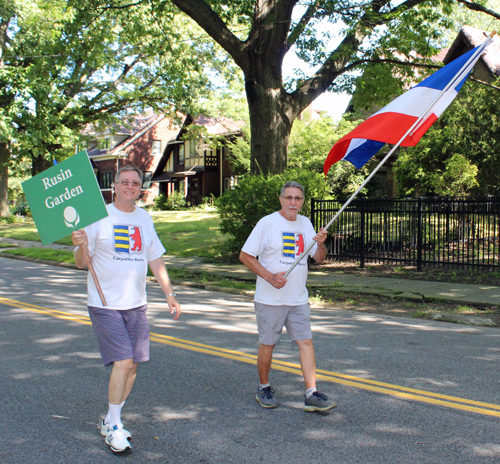 Rusin Garden in the Parade of Flags at 2018 One World Day