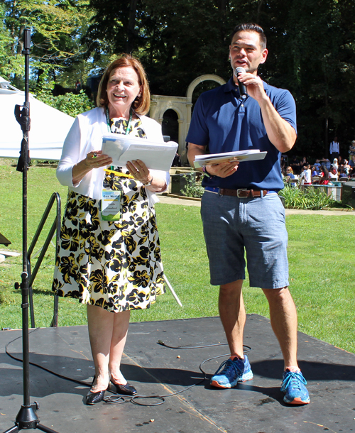 Sheila Murphy Crawford and Chris Tanaka