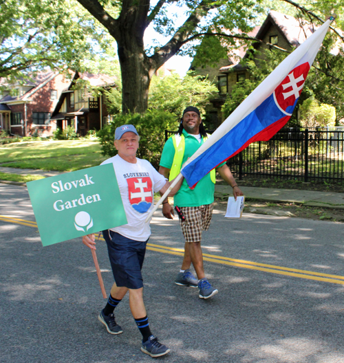 Slovak Garden in the Parade of Flags at 2018 One World Day