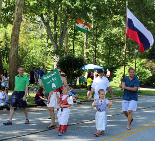 Slovenian Garden in the Parade of Flags at 2018 One World Day