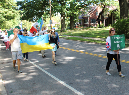 Ukrainian Garden in the Parade of Flags at 2018 One World Day