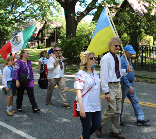 Ukrainian Garden in the Parade of Flags at 2018 One World Day