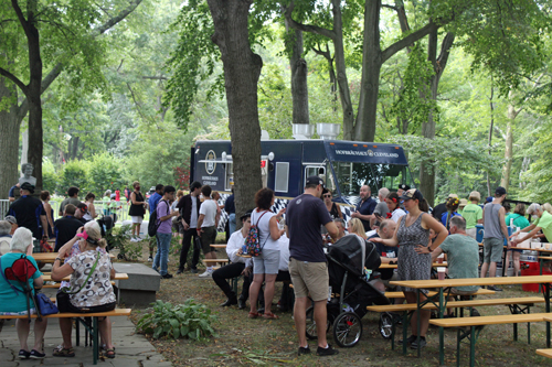 Beer Garden in the German Garden on One World Day