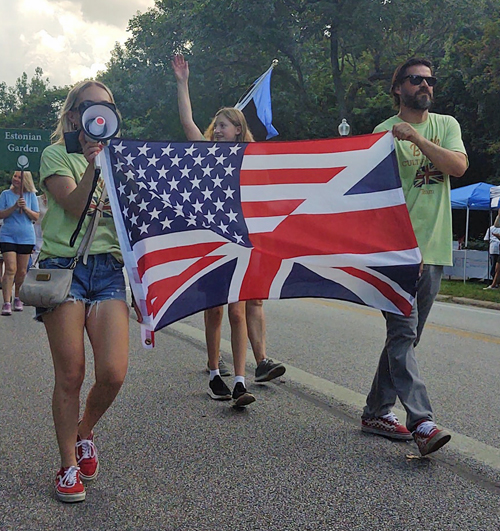 British Cultural Garden at One World Day 2021 