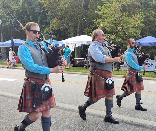 Scottish Garden in the Parade of Flags at One World Day