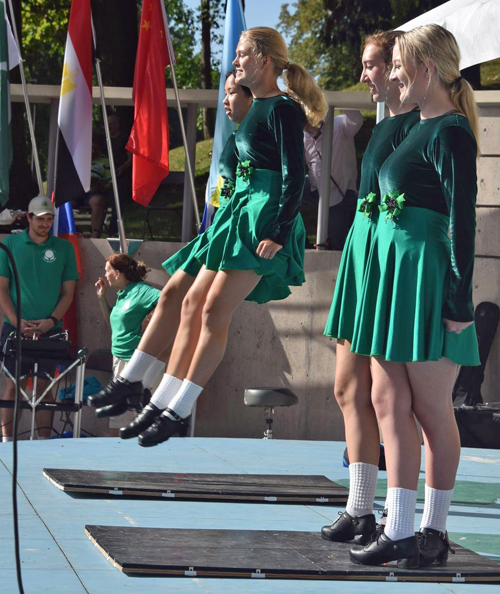 Murphy Irish Dancers at One World Day 2021