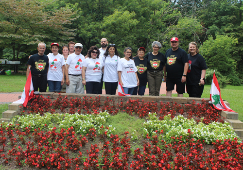 Lebanese Cultural Garden group on One World Day 2021