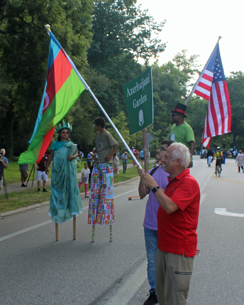 Azerbaijan Cultural Garden in the Parade of Flags