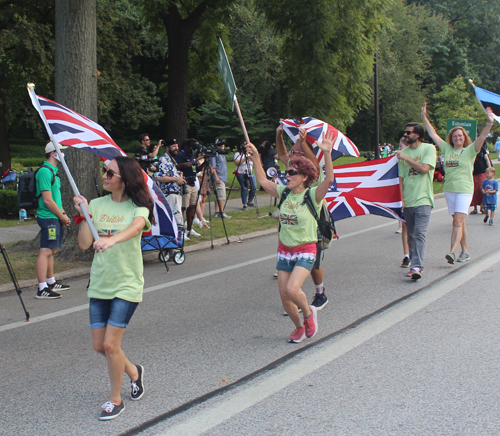 British Cultural Garden at One World Day 2021 