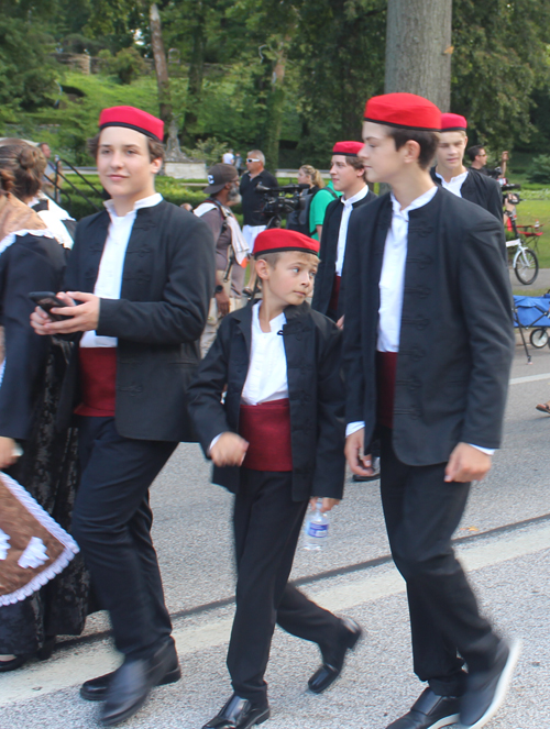 Croatian Cultural Garden at One World Day 2021 Parade of Flags