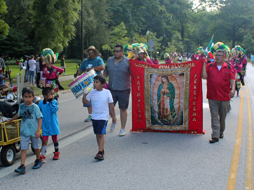 Mexican Culltural Garden in Parade of Flags at One World Day 2021