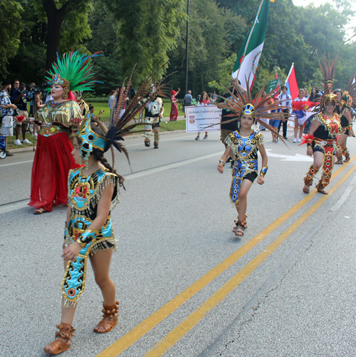 Mexican Culltural Garden in Parade of Flags at One World Day 2021