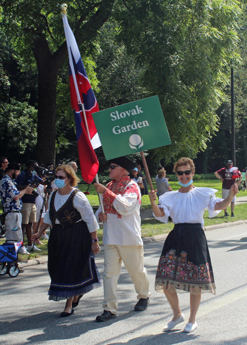 Slovak Cultural Garden in the Parade of Flags at One World Day 2021