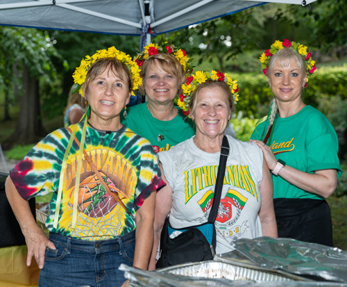 Lithuanian Cultural Garden ladies on One World Day 2021