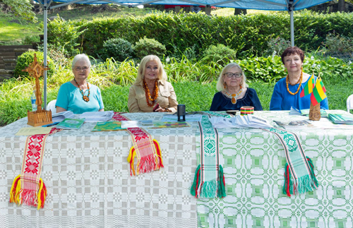 Lithuanian Cultural Garden ladies on One World Day 2021