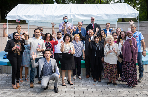 Naturalization Ceremony at One World Day 2021