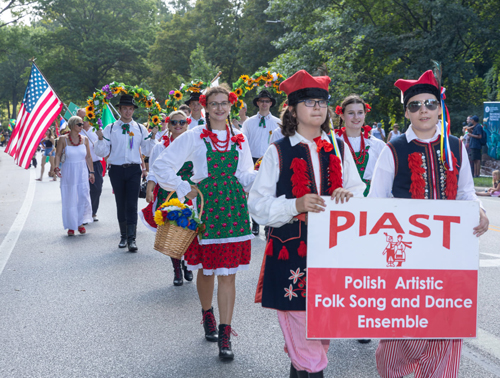 PIAST and Polish Cultural Garden in Parade of Flags at One World Day