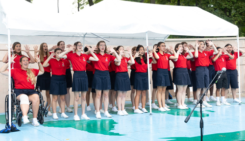 Singing Angels on One World Day