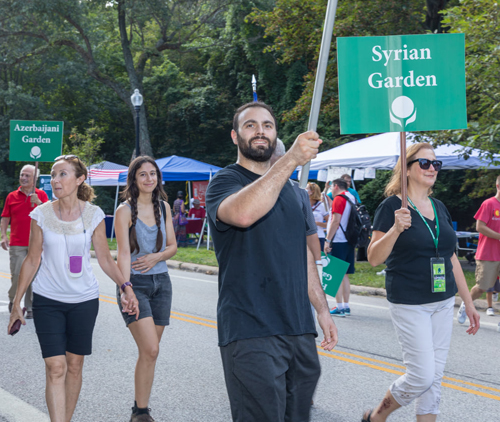 Syrian Cultural Garden in the Parade of Flags