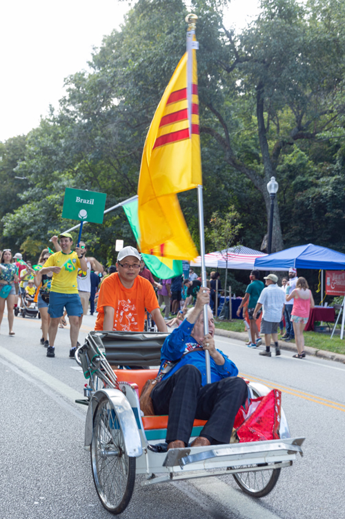 Vietnamese Garden in One World Day Parade of Flags 2021