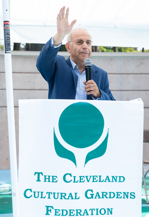 Dr. Wael Khoury speaks at One World Day