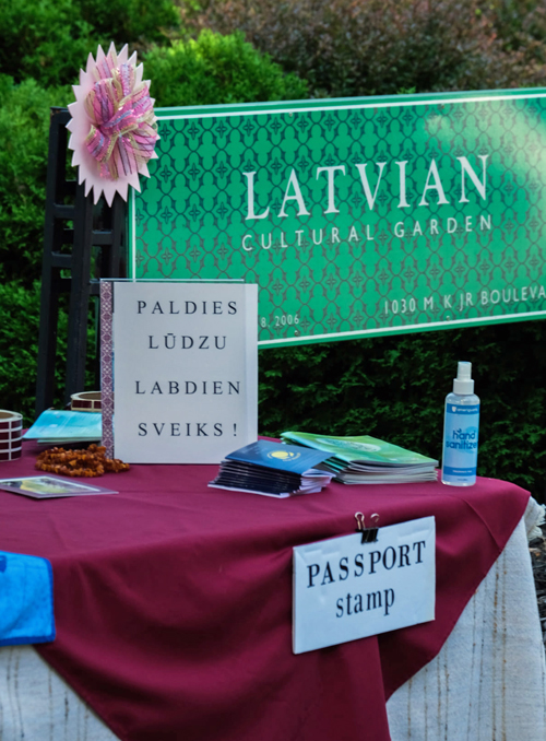 Latvian Cultural Garden on One World Day
