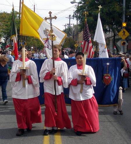 Altra boys marching