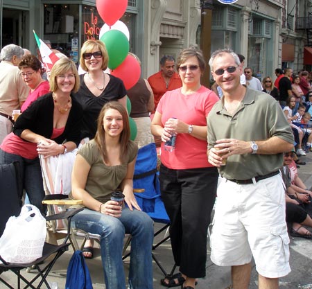 Cleveland Columbus Day Parade faces in the crowd