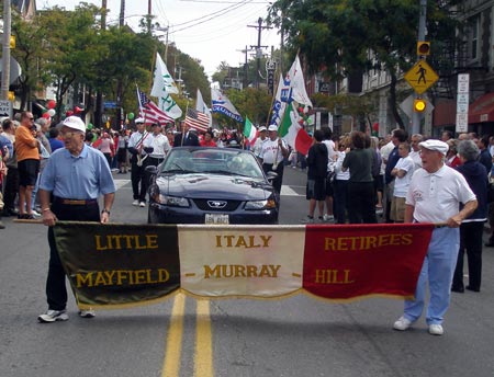 Little Italy retirees