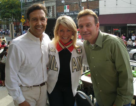 Michael Settonni, Stefani Schaefer and Tony Rizzo