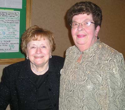 Mary Terese Hurley and Pat Dowd