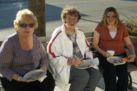 Ginny Strnad, Dena Mayor and Cindy Strnad